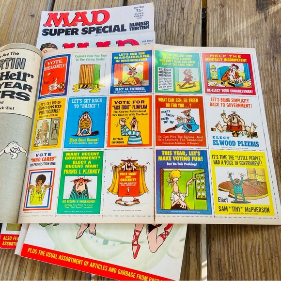 Vintage Mad Magazine Super Special Collection Seventies Comics set of 6 - Picture 11 of 15